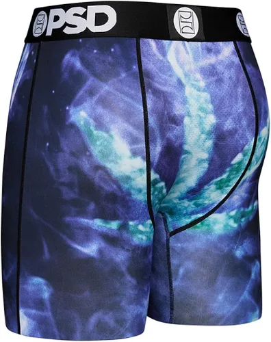 Vista 3 de PSD Mens Blue Pot Smoke Boxer Briefs