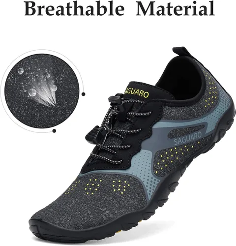 Vista 2 de Kararao Mens Womens Water Shoes Quick Dry Swim Shoes Beach Shoes Pool Surfing Aqua Sports