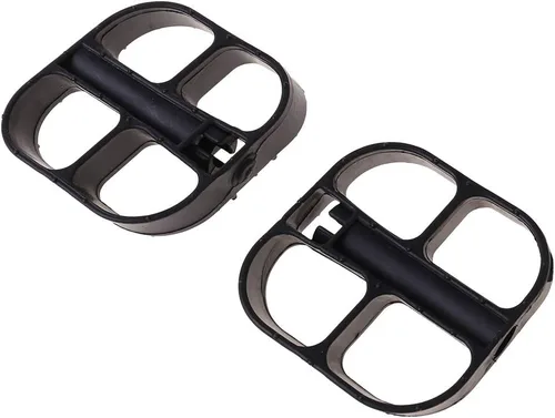 Vista 5 de 1 par de bicicleta pedal niños bicicleta triciclo reemplazo Ciclismo herramientas antideslizante pedal negro