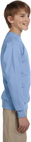 Vista 4 de Hanes Sudadera de cuello redondo para niños, cómoda y ecológica