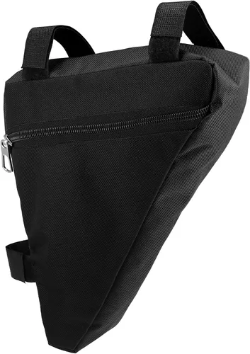 Vista 5 de X AUTOHAUX Bolsa de marco triangular para bicicleta Bolsa frontal Bolsa de almacenamiento de ciclismo para bicicletas de montaña de carretera