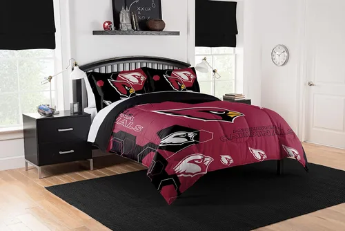 Vista 110 de Northwest NFL Unisex-Adult Comforter and Sham Set Safety