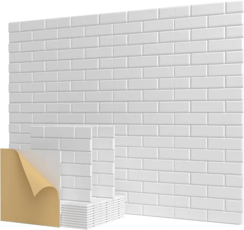 Vista 9 de Kuchoow Paneles de pared insonorizados, paneles a prueba de sonido para pared, paquete de 12 paneles acústicos autoadhesivos que absorben el sonido