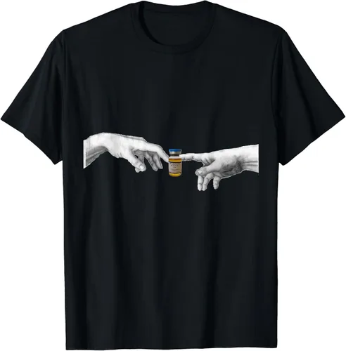 Vista 2 de Camiseta Hand of Tren, Negro
