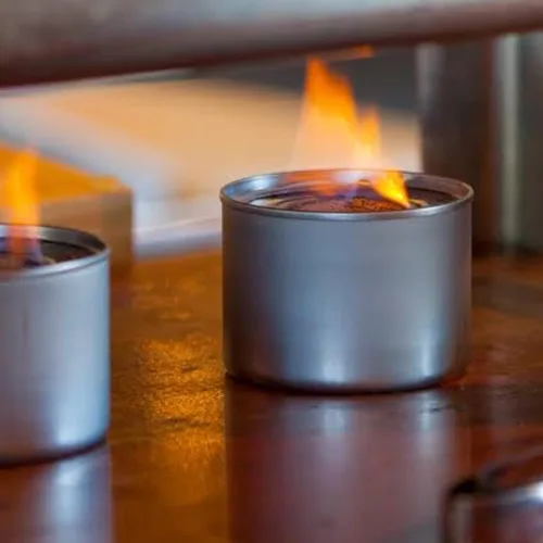 Vista 5 de Methanol - Combustible de cocina de entretenimiento de 7 onzas, paquete de 12 latas de gel para rozar
