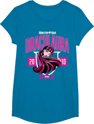Vista 20 de Monster High -Camiseta Colegiada Draculaura Gris asfalto