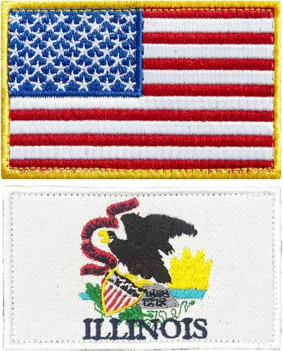 Vista 36 de stidsds Paquete de 2 parches bordados con la bandera de Estados Unidos de Alabama Alabama, bandera de Estados Unidos, bandera de Estados Unidos
