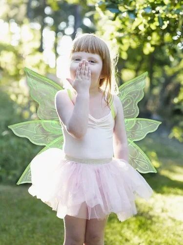 Vista 5 de ALIBBON Fairy Wings Transparent Fairy Wings Costume, Glitter Butterfly Wings Dress Up Accessories