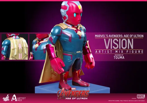 Vista 4 de Hot Toys Figura "Vision Avengers Age of Ultron Series 2