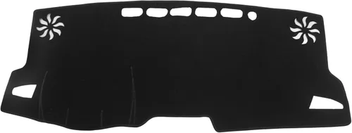 Vista 16 de x xotic tech Funda para salpicadero de consola central precortada antideslizante, protector solar y antideslumbramiento, alfombrilla para tablero