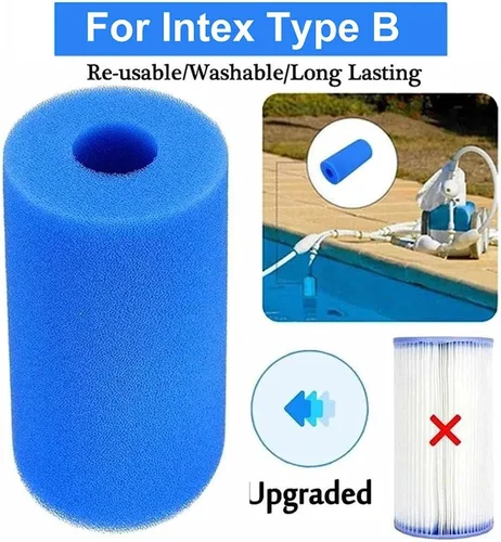 Vista 7 de Cartucho de esponja de filtro de piscina tipo A, cartucho de espuma de filtro de piscina tipo A o C Filtro de piscina, cartuchos de filtro
