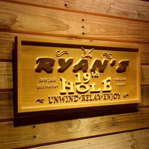Vista 68 de ADVPRO wpa0031 - Letrero de madera personalizado con nombre de Lake House para decoración del hogar, boda, tamaño mediano, 18.25 x 7.25 pulgadas