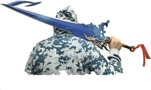 Vista 29 de Tienda - Fantasy PU Foam Zweihander Espada ancha con núcleo interior - Varía estilo de 42.5" o 57