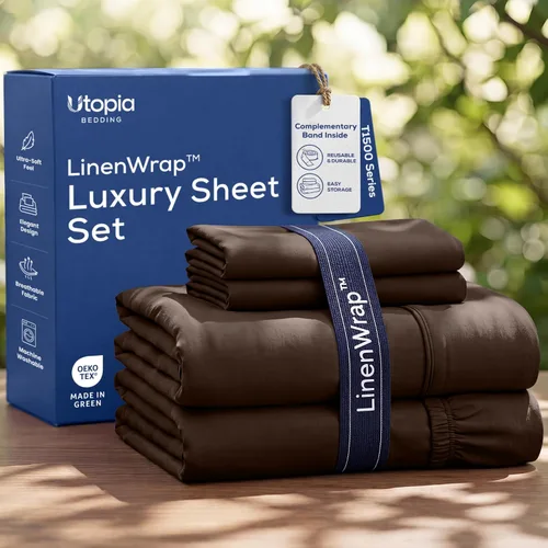 Vista 27 de Utopia Bedding - Juego de sábanas, tamaño individual, microfibra cepillada, suaves, esquinas profundas, incluye 1 encimera, 1 bajera y 1 fundas