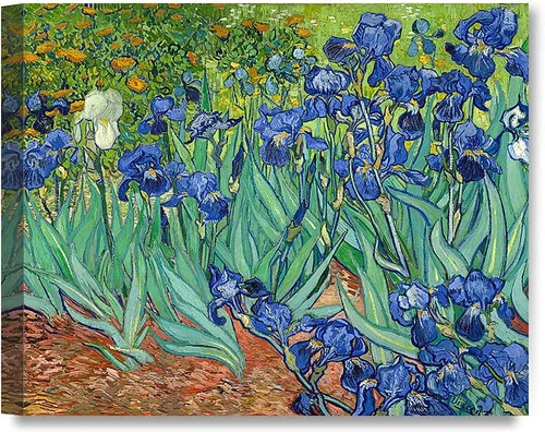 Vista 25 de Serie de pinturas de Vincent Van Gogh (favoritos). Reproducción de arte clásico de Van Gogh, impreso en lienzo, Algodón, Almond Blossom, 16x20