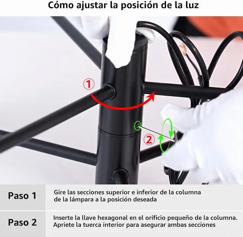 Vista 5 de HHR Candelabro Sputnik de 4 luces, Candelabro Moderno Negro Lámpara de Techo, Candelabros de Altura Ajustable para Comedor Isla de Cocina
