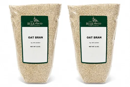 Vista 3 de Salvado de avena para cereales calientes, hornear y batidos, 2 lb