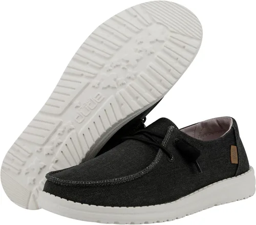 Vista 70 de Hey Dude Wendy - Zapatos de mujer, mocasines sin cordones para mujer, cómodos y ligeros
