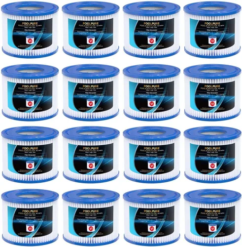 Vista 12 de POOLPURE Cartucho de filtro de piscina tipo I, compatible con Summer Waves tipo I P53RX0330000 / P53FX0330000, 58093, para bomba de piscina sobre