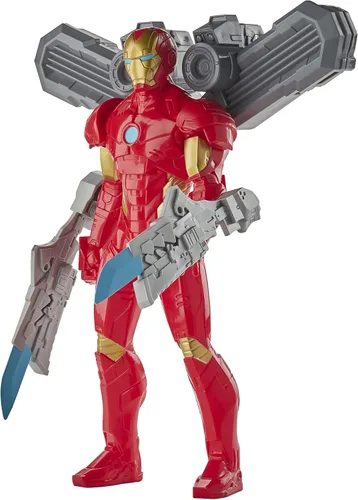 Vista 4 de Marvel Avengers Olympus Series Iron Man - Figura de acción de 9.5 pulgadas