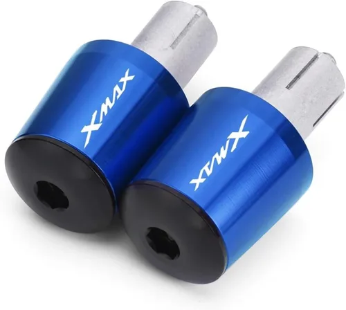 Vista 9 de Motorcycle CNC Aluminum Motorcycle Handlebar End 7/8" 22mm Handle Bar Ends Plugs Caps for XMAX300 XMAX400 Xmax X-MAX 125 250 300 400 Handle end Black