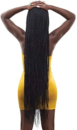 Vista 4 de Outre Braid Up - Trenza preestirada 3 x 56 pulgadas (paquete de 5, 2T1B/350)