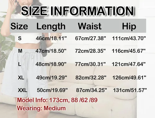 Vista 6 de Xingshuo.J Bermudas de descanso para mujer, pantalones cortos largos con bolsillos, pantalones cortos casuales de verano, pantalones cortos sueltos