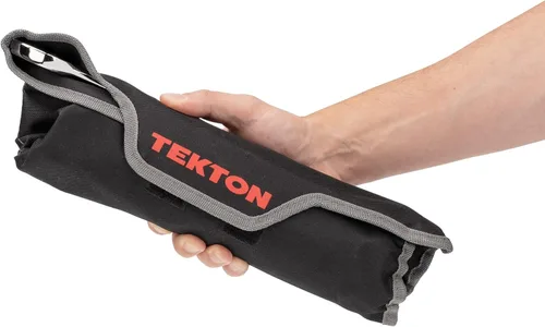 Vista 4 de Llave combinada TEKTON WRN-03287, set con funda de almacenamiento, pulgadas, 1/4-3/4 pulgadas, 9 piezas
