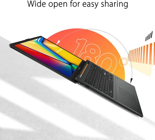 Vista 3 de ASUS Laptop Vivobook Go 15 2023, pantalla FHD de 15.6 pulgadas, procesador AMD Ryzen 5 7520U, 8 GB de RAM, SSD de 512 GB, Windows 11 Home, negro