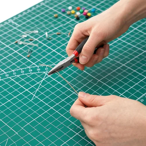 Vista 7 de ZAVOOS Paquete de 8 mini alicates, kit de herramientas para hacer joyas