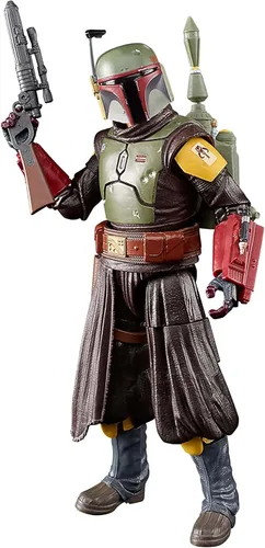 Vista 7 de STAR WARS The Black Series - Figura de Boba Fett (Salón del Trono), juguete de 15 cm, figura coleccionable de El libro de Boba Fett, para niños a