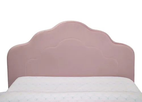 Vista 7 de Delta Children Cama individual tapizada, rosa Rosa rosado