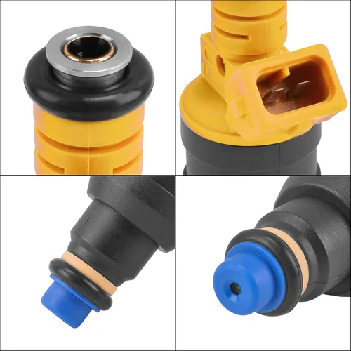 Vista 5 de 0280150943 Juego de 8 inyectores de combustible compatibles con Ford Bronco Crown Victoria E150 E250 E350 Mustang Expedition compatible con Lincoln