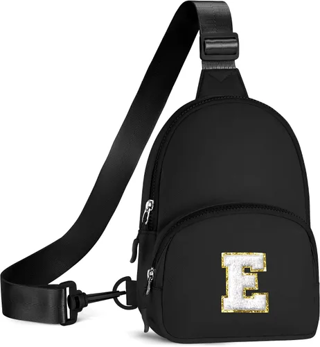 Vista 66 de YOOLIFE Bolso bandolera con inicial, bolsas pequeñas para niñas y mujeres, regalos para adolescentes, niñas, adolescentes, novia, dama de honor