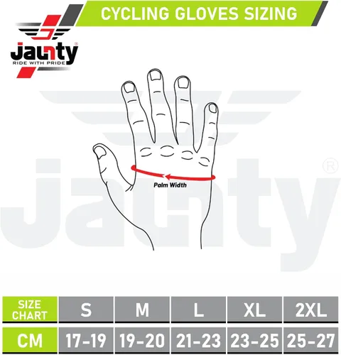 Vista 5 de JAUNTY Guantes de ciclismo para hombre, con relleno de gel de medio dedo, guantes de bicicleta para hombre, que absorben los golpes