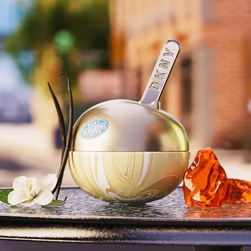 Vista 2 de DKNY Be Delicious Latte Vanilla Eau de Parfum Perfume en espray para mujer, 1.7 onzas líquidas