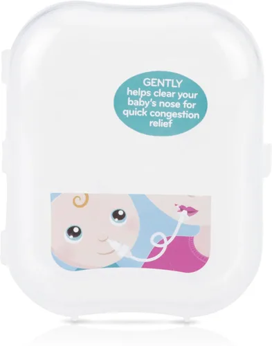 Vista 4 de Nuby, Aspirador nasal infantil Breathe-EEZ con estuche de viaje, 5 pulgadas
