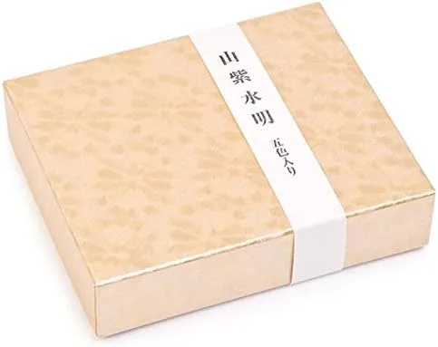 Vista 3 de Set de regalo de incienso orgánico japonés en caja, 5 tipos de incienso