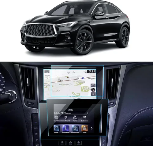 Vista 76 de Protector de pantalla de coche para Ford Edge 2024 2025 2023 2022 2021 (SE/SEL/ST-Line/Titanio/ST) Accesorios Protector de pantalla de vidrio
