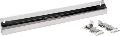 Vista 10 de Rev-A-Shelf charola de acero inoxidable de 10 pulgadas que se abre tipo bisagra
