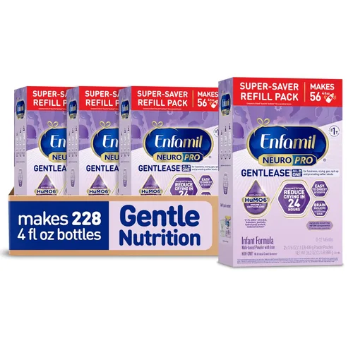 Vista 12 de Enfamil NeuroPro Gentlease Baby Formula for Easing Fussiness, 35.2 Oz