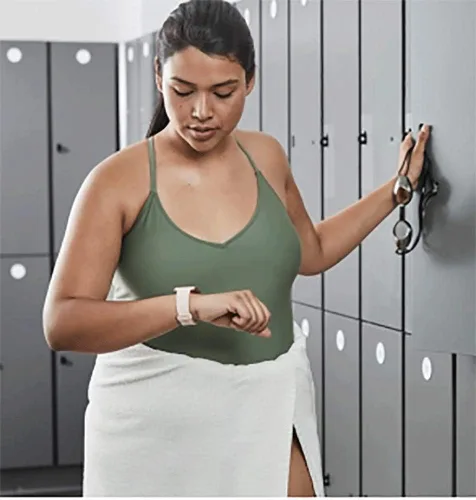Vista 8 de Bandas de repuesto compatibles con Fitbit Versa/Versa 2 / Versa Lite, correa ajustable de silicona para accesorios clásicos, correas de fitness