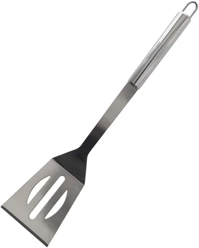 Vista 4 de Juego de herramientas para asar a la parrilla de barbacoa - Accesorios de parrilla de acero inoxidable con bolsa portátil gratis. (5PCS)