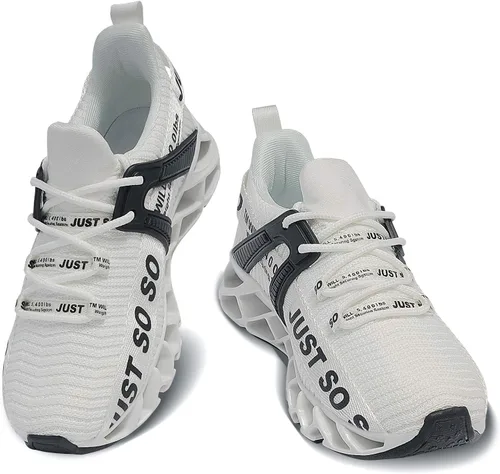 Vista 5 de COKAFIL Tenis ligeros para correr para niños y niñas pequeños y grandes