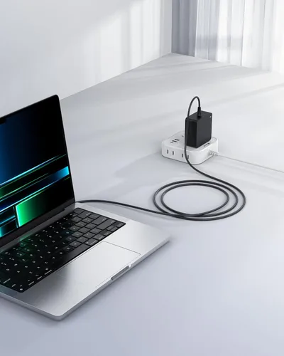 Vista 7 de Superer - Cargador para Lenovo exclusivo punta en ángulo Ideapad Yoga 3 Pro 1370 1170 1470 700 700-11ISK 700-14ISK 700S-14ISK 900 900-13ISK