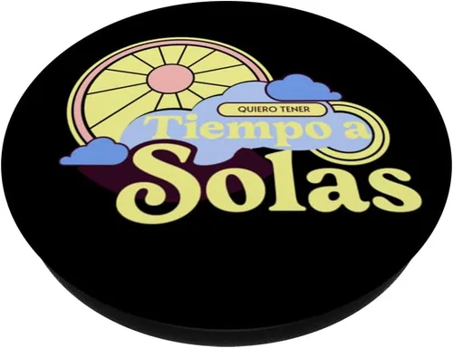 Vista 2 de Quiero Tener Tiempo A Solas Dreamy Wheel Sky PopSockets Adhesive PopGrip