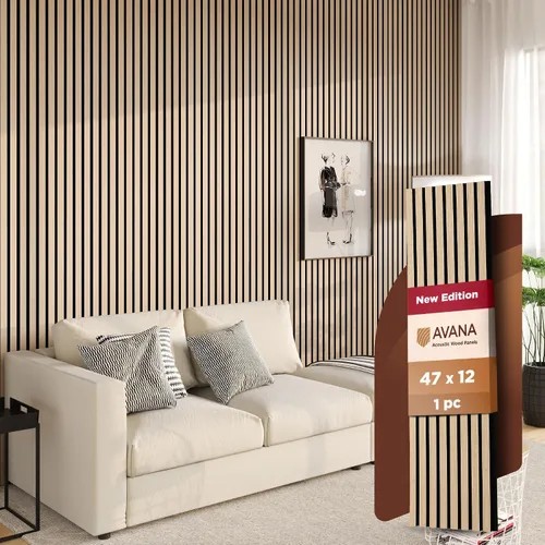 Vista 35 de Paquete de Muestras de Color de Paneles de Pared Acústicos Avana - Paneles de Madera Premium para Decoración de Paredes - Insonorización