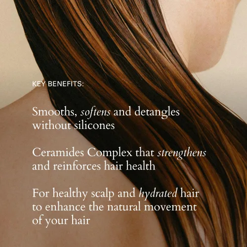 Vista 4 de RŌZ Acondicionador de base Para todo tipo de cabello Calma, nutre Ceramidas hidratantes, péptidos de guisantes, aceite de aguacate