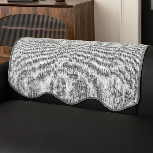 Vista 24 de MEETSKY Sofa Arm Covers, Sofa Covers for Pets Washable, Anti-Slip Armchair Slipcovers Couch Protector for Dogs Cats Pet, Loveseat Recliner L Shaped
