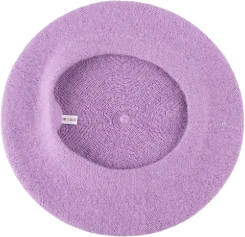 Vista 80 de Hat To Socks Boina francesa de mezcla de lana para hombre y mujer en colores lisos